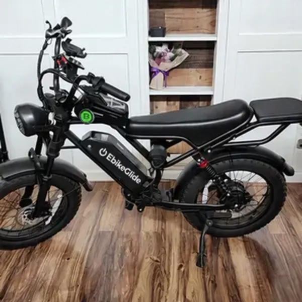 EbikeGlide e-bike with rear seat
